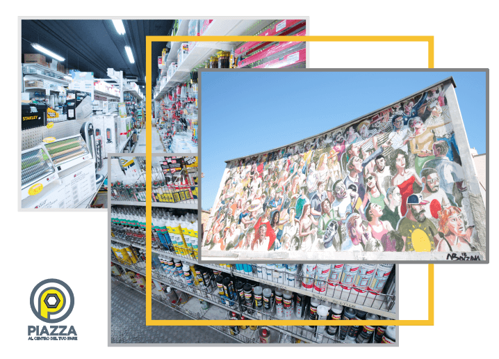 Piazza Concept a Palermo è ferramenta, colori, materiali edilizi, elettricità e idraulica
