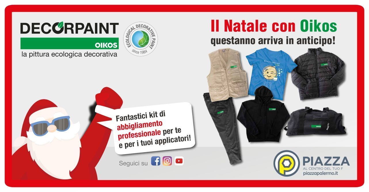 Scopri la promozione della Piazza Concept: Con Oikos il Natale arriva prima