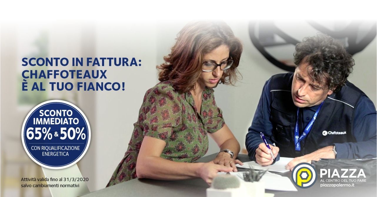 Scopri la promozione della Piazza Concept: Chaffoteaux convenienza senza eguali e zero pensieri per te!