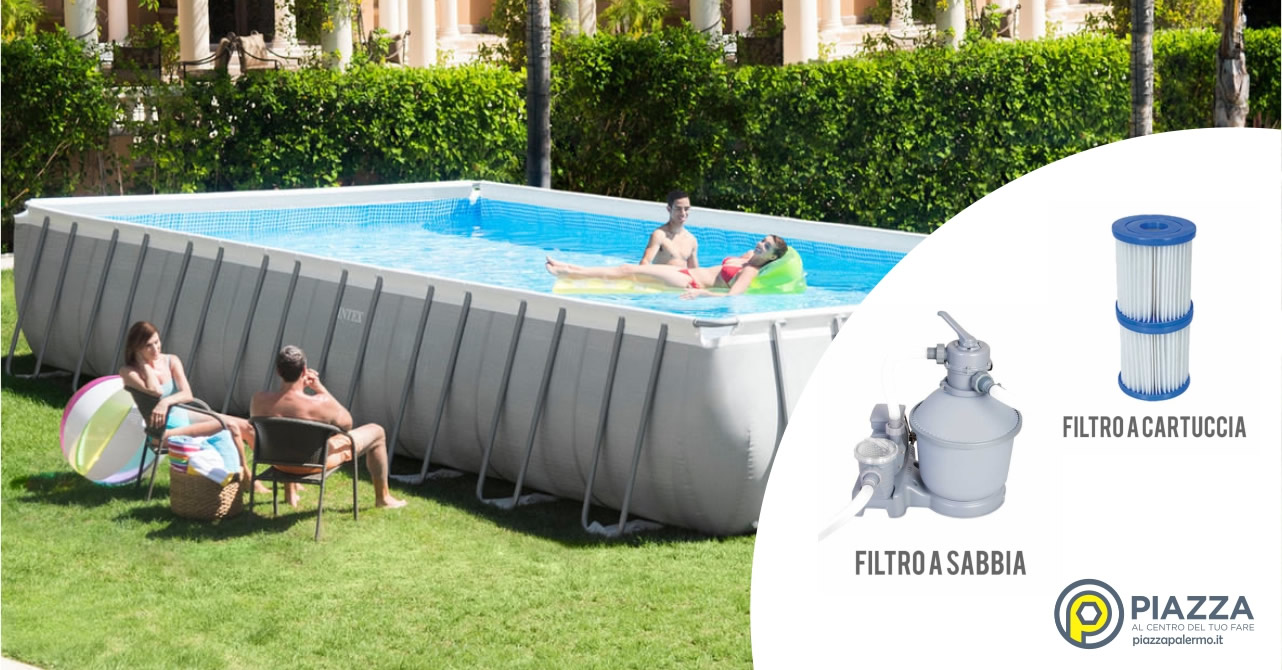 Pulizia della piscina: filtro a cartuccia o a sabbia?